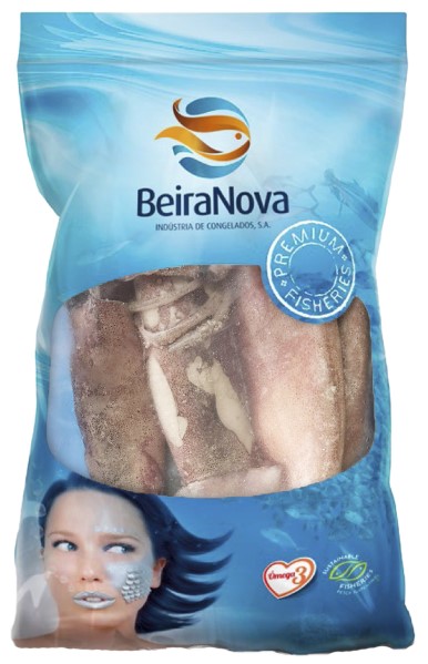 Tintenfisch ganz